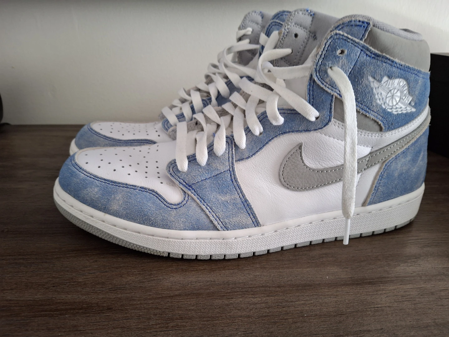Jordan 1 Retro High. Hyper Royal Smoke Grey. - photo 5