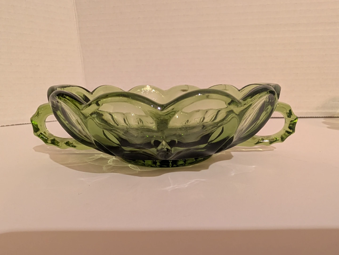 Vintage Anchor Hocking Fairfield Avocado Green Glass (3 pcs) - photo 2