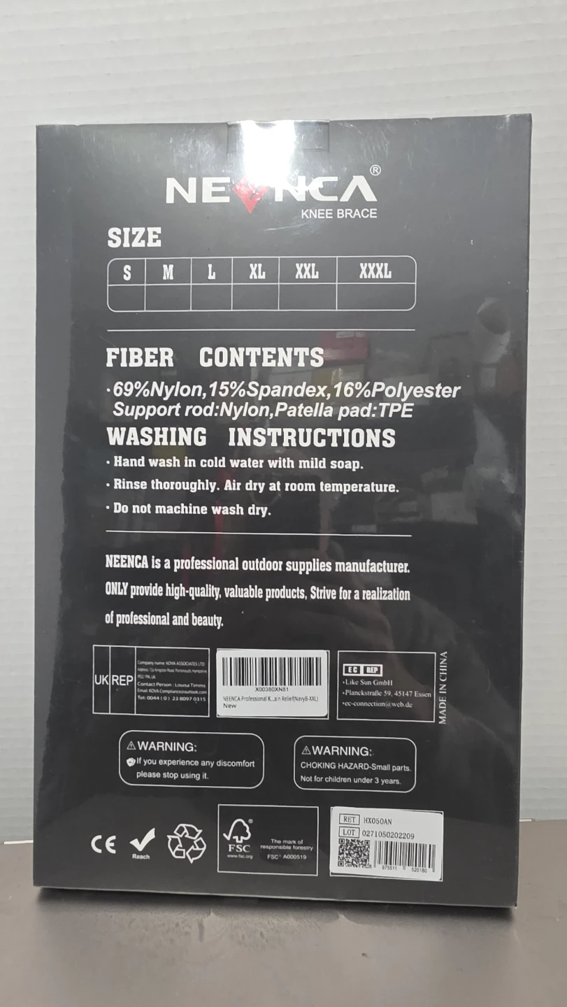 NEENCA Knee Brace Size XXL Brand New Factory Sealed - photo 3