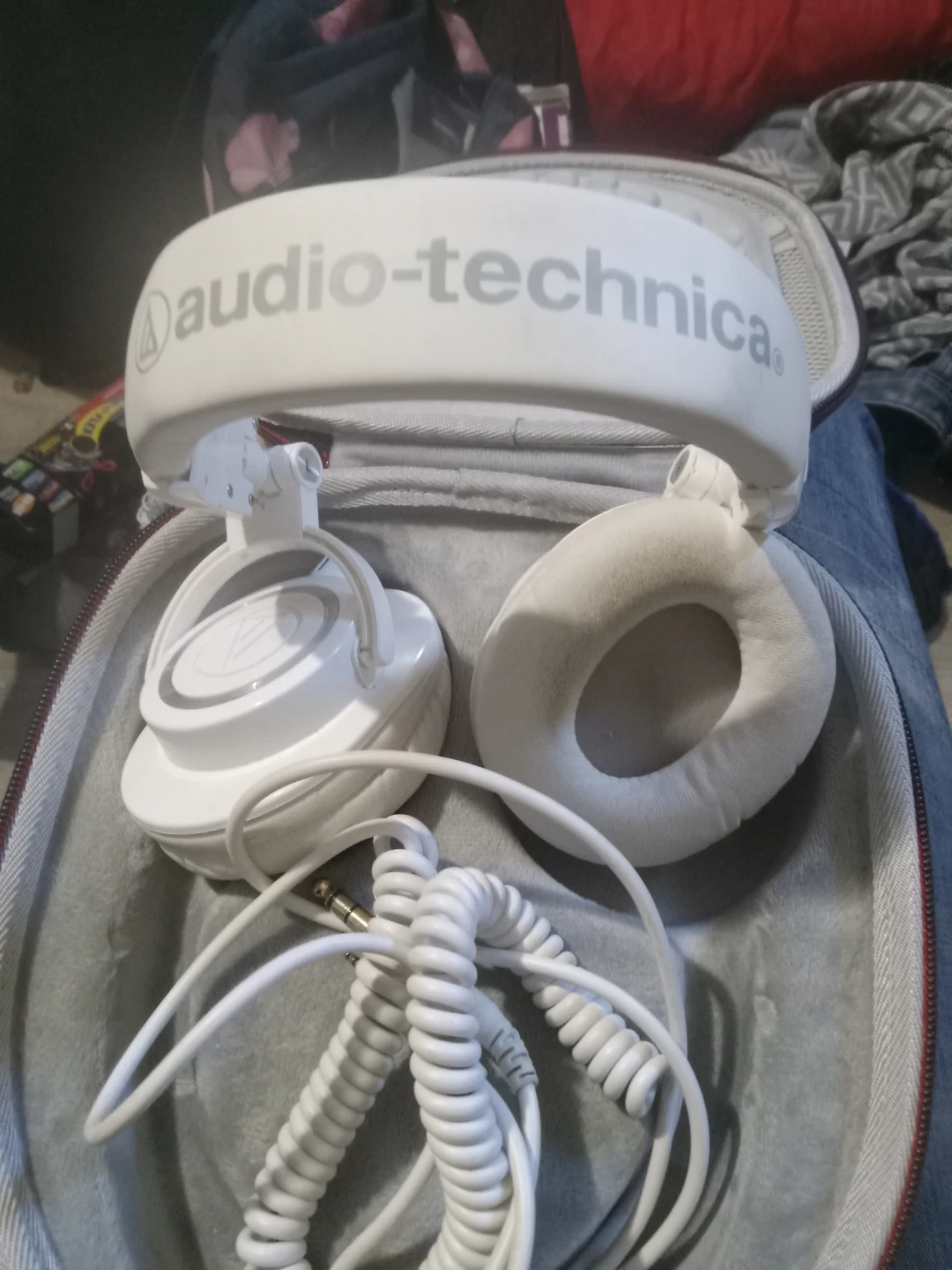 Audio Technica ATH-M50x White Headphones