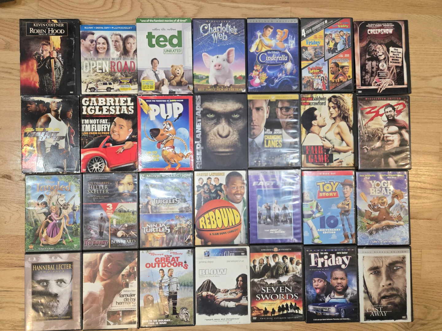 Assorted DVD Movie Collection - Various Genres