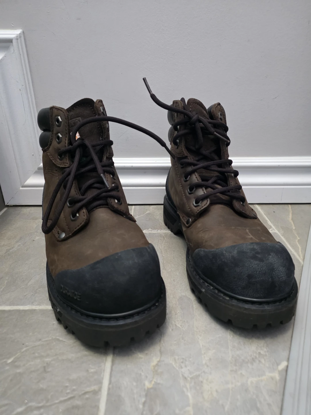 Dakota Tarantula Brown Work Boots - Size 6.5