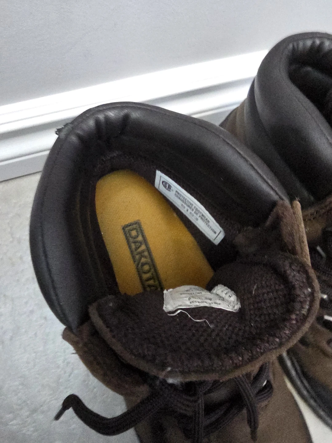 Dakota Tarantula Brown Work Boots - Size 6.5 - photo 4