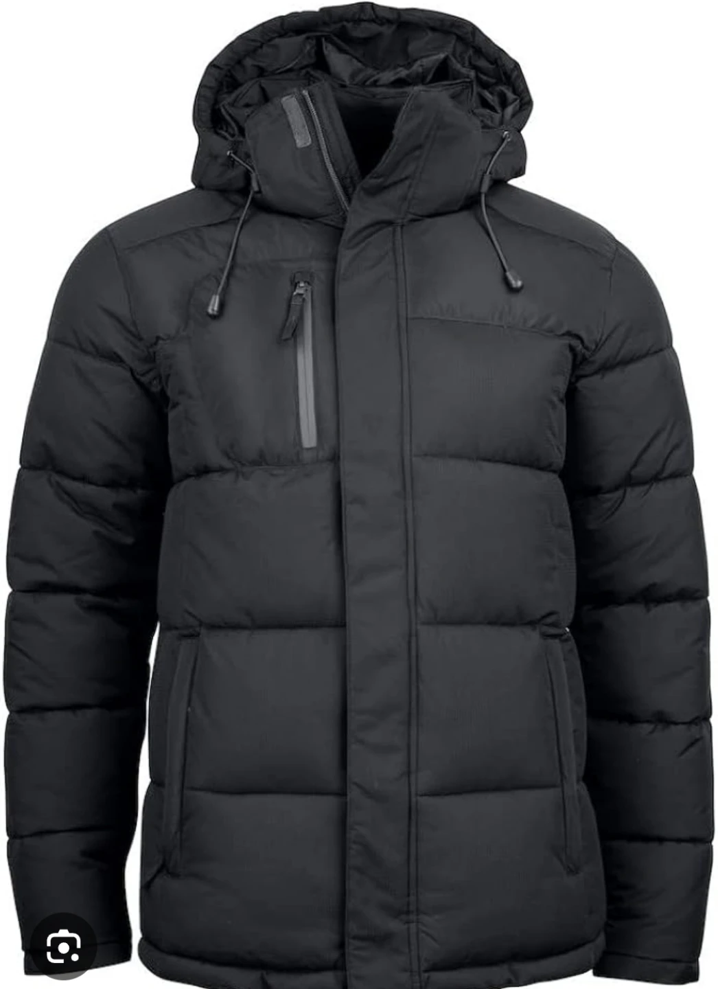 Black Winter Jacket, New for Men - photo 2