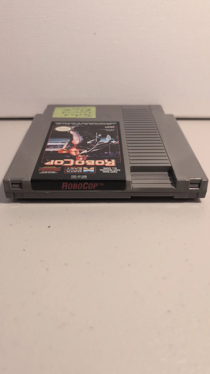 RoboCop NES Game Cartridge - Tested & Cleaned - photo 2