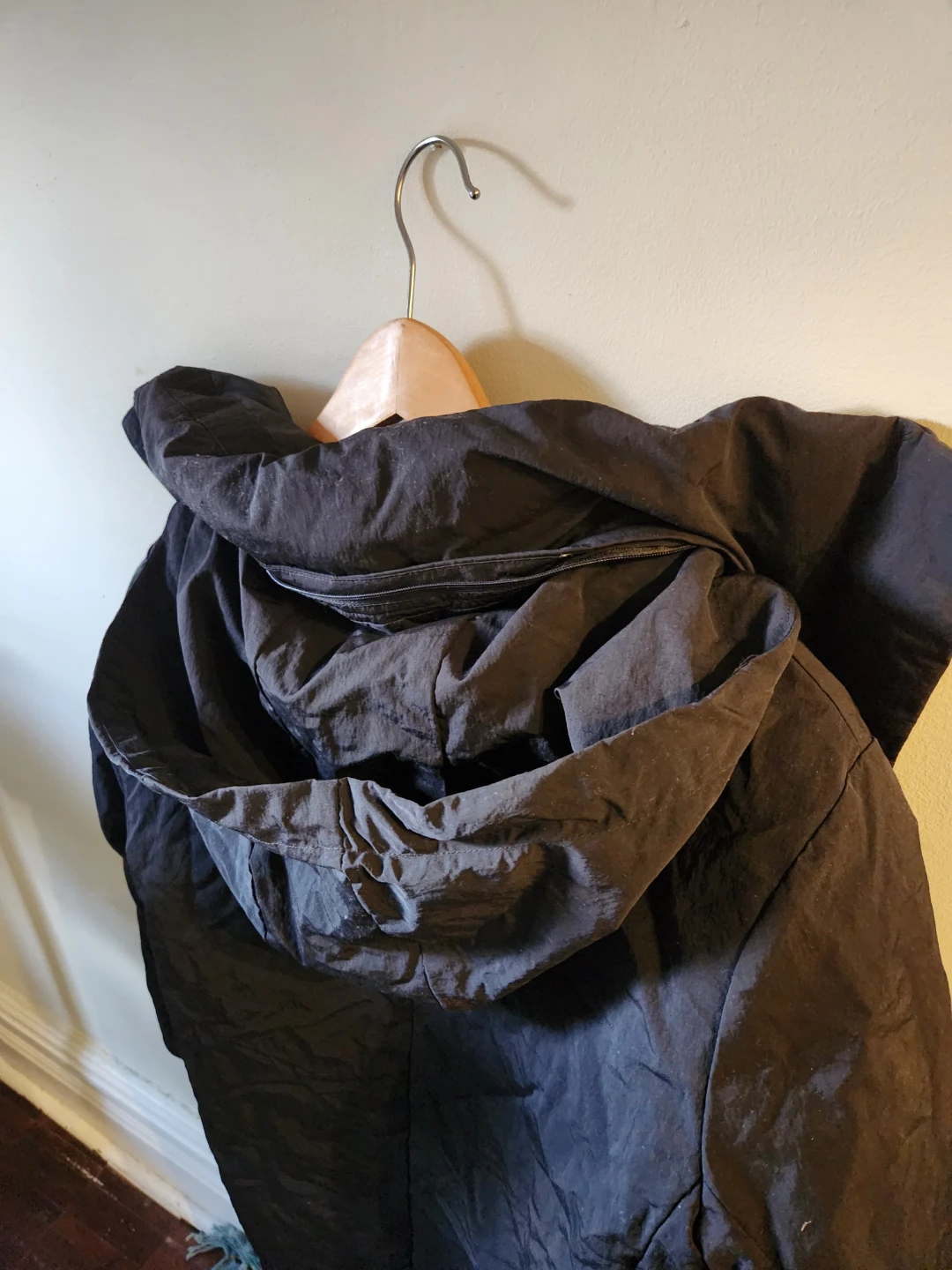 NEW Frank and Oak Iceland Long Coat in Black - photo 5
