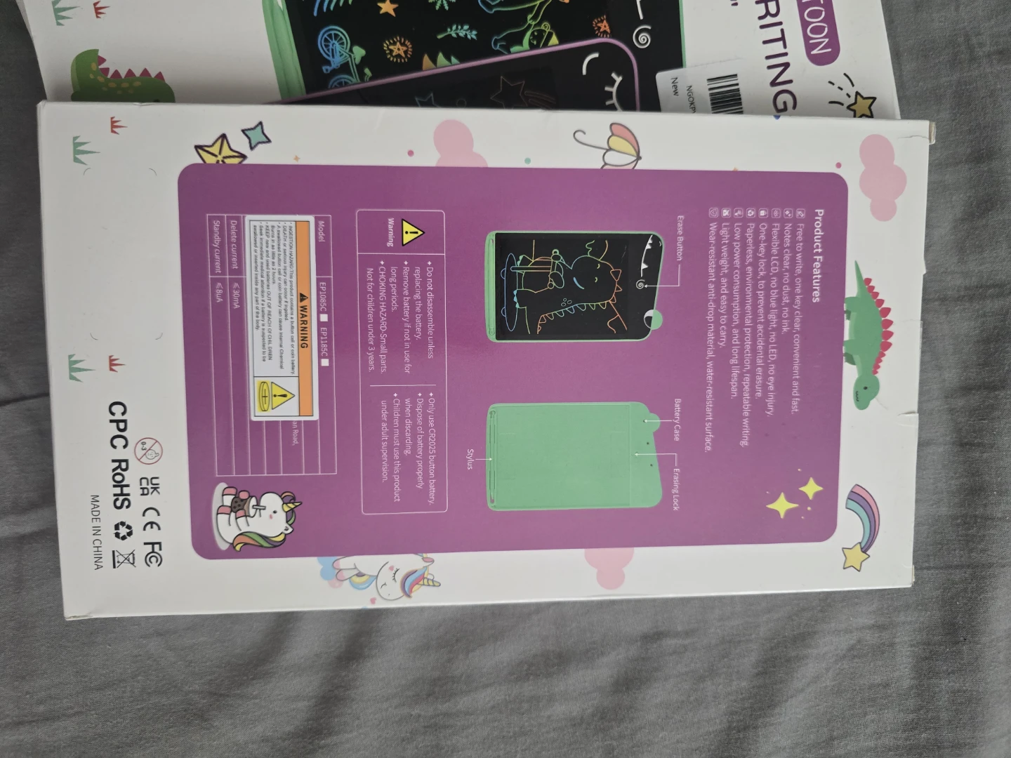 8.5" LCD Writing Tablet for kids - New in Box! - photo 3