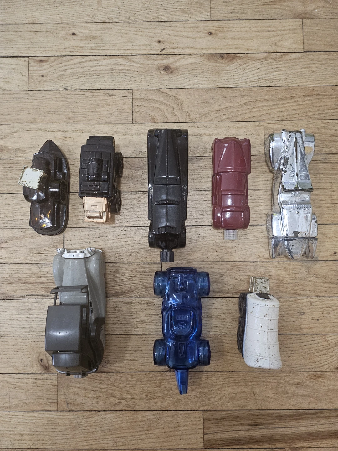 Vintage Avon Car Cologne Bottles