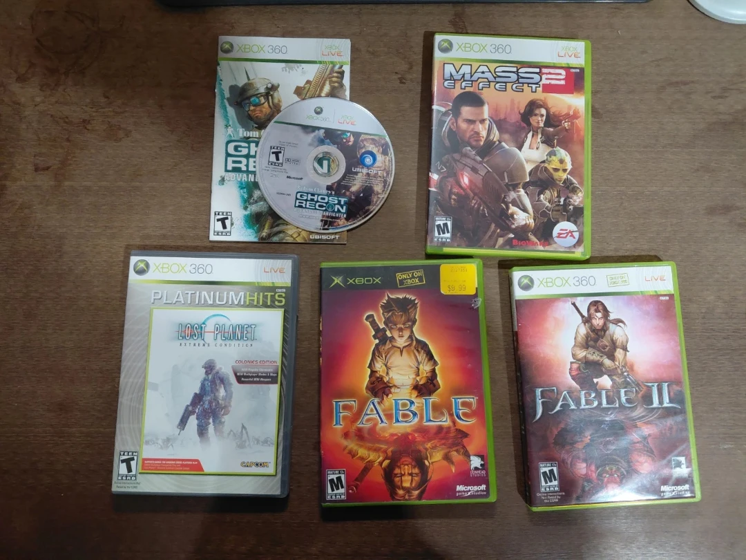 Xbox 360 Video Game Bundle