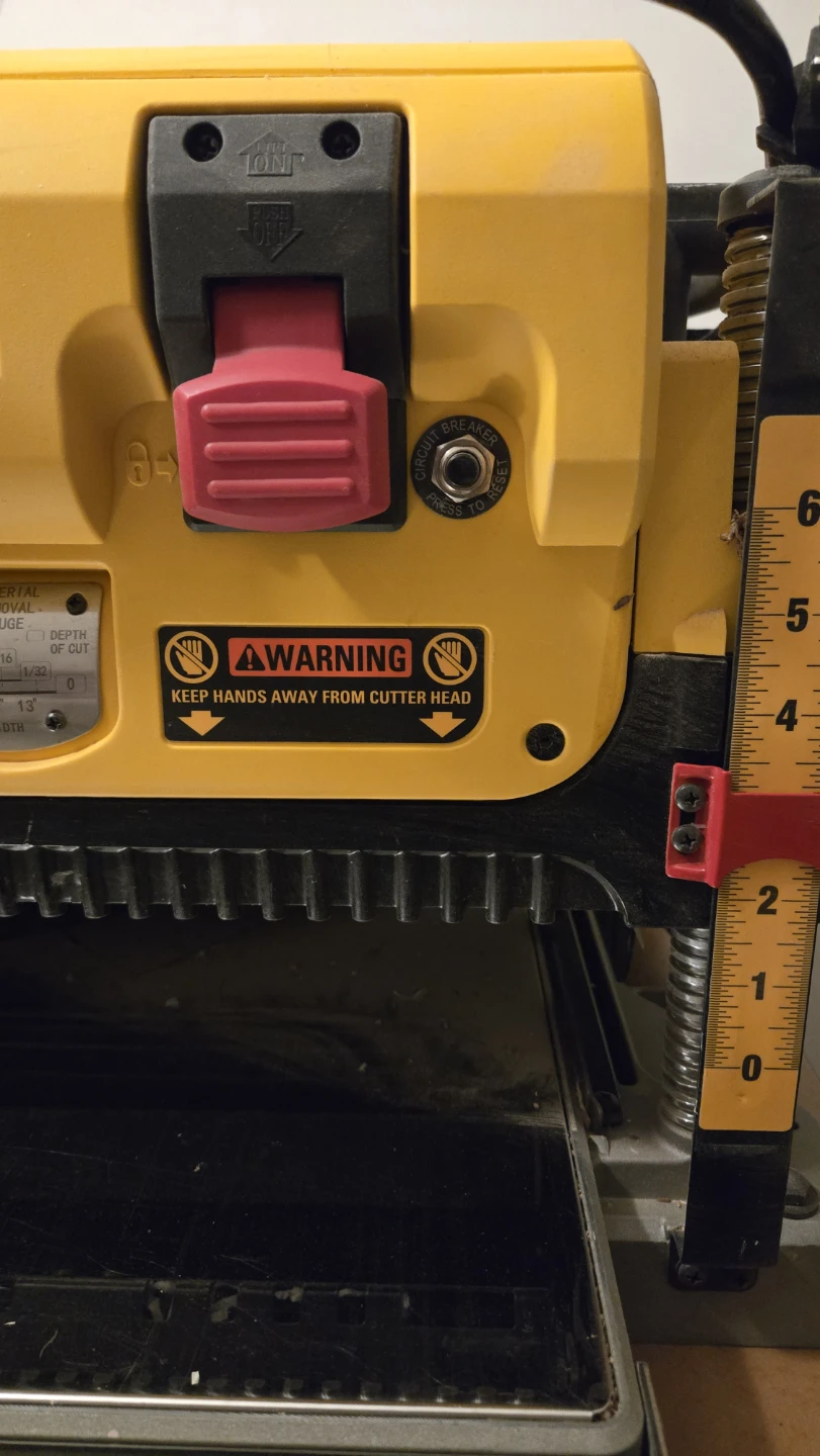 DeWalt DW735 Benchtop Planer