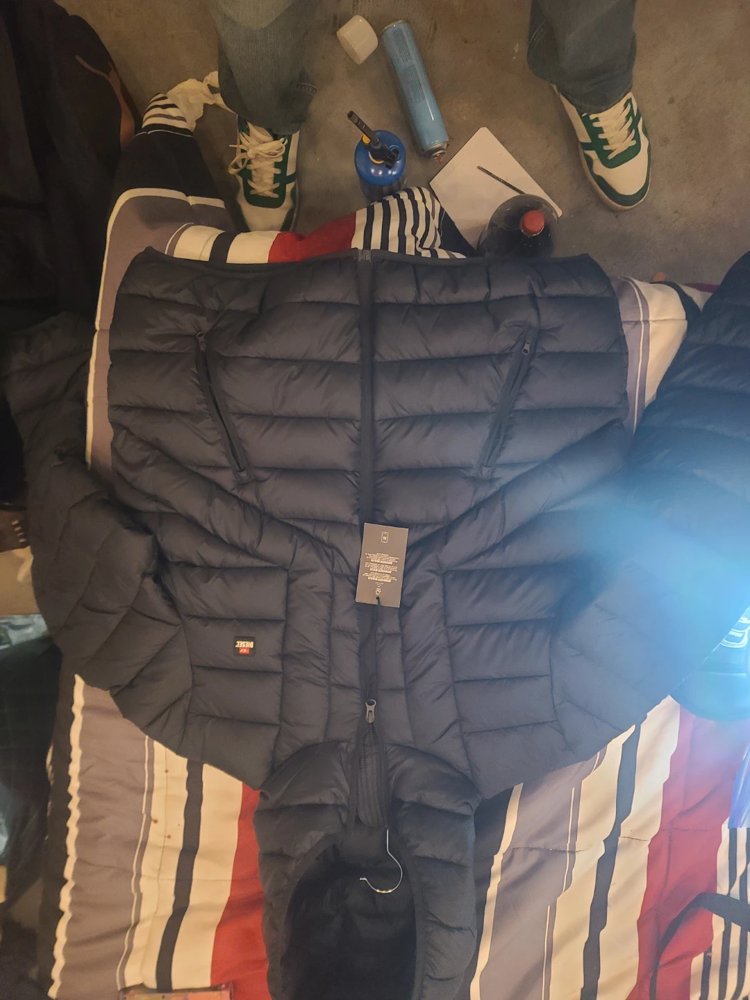 Diesel Rigax W-DWAIN-OUTHOOD Jacket Midnight Blue XL - photo 2