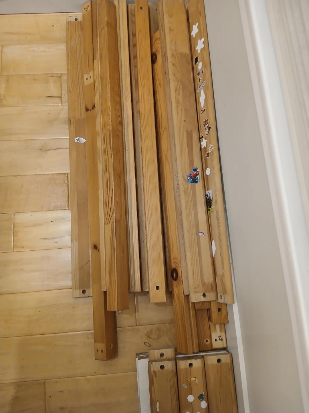 Wooden Bed Frame Pieces