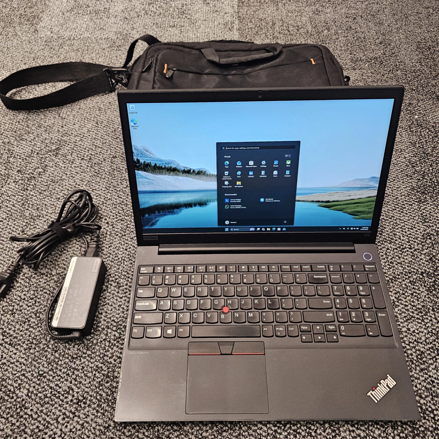 Lenovo ThinkPad E15 - i5, 16GB, 256gb SSD, 500gb Hdd, Win11Pro