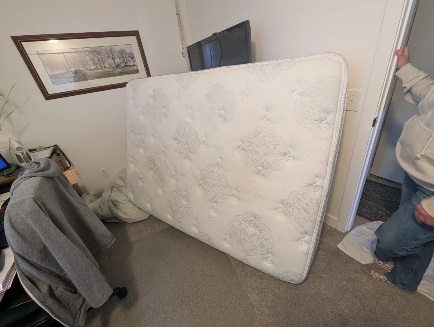 Double Mattress and box spring