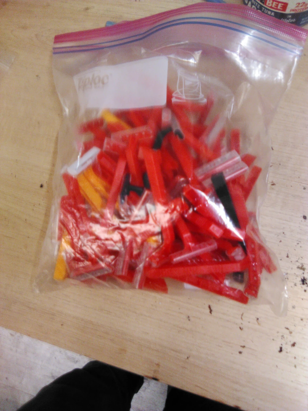 Red Disposable Razor