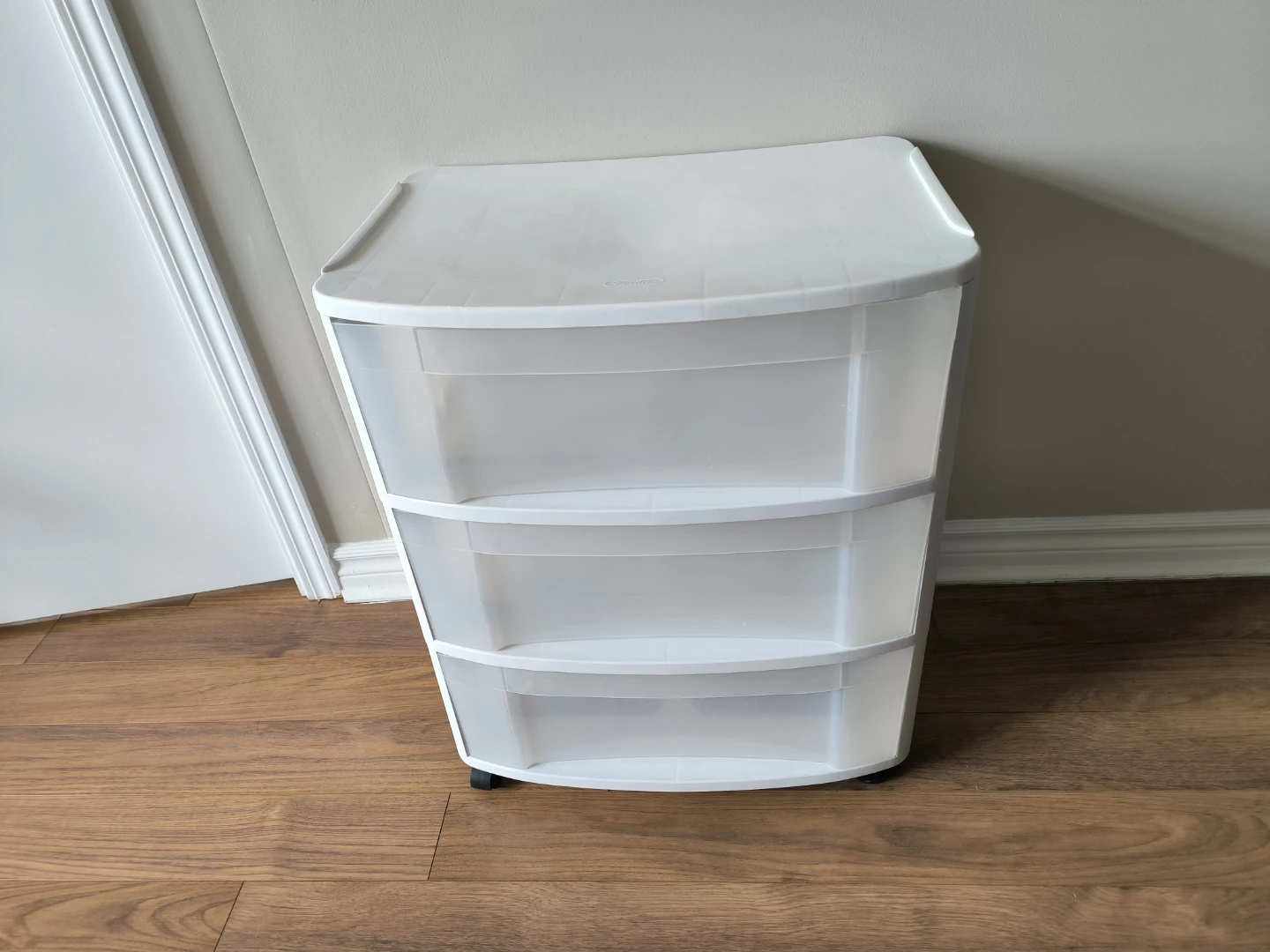 Sterilite 3-Drawer Cart - White
