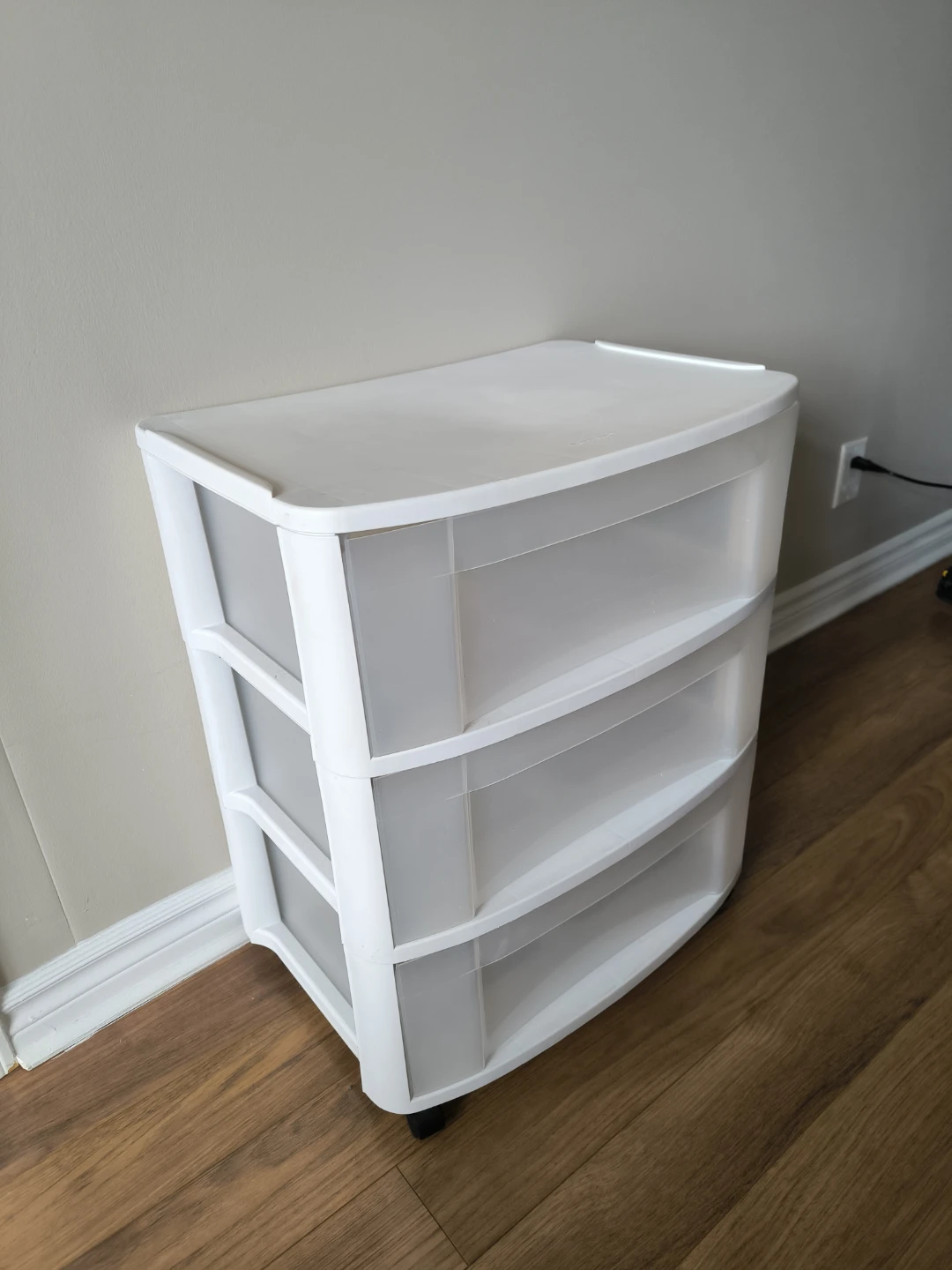 Sterilite 3-Drawer Cart - White - photo 2