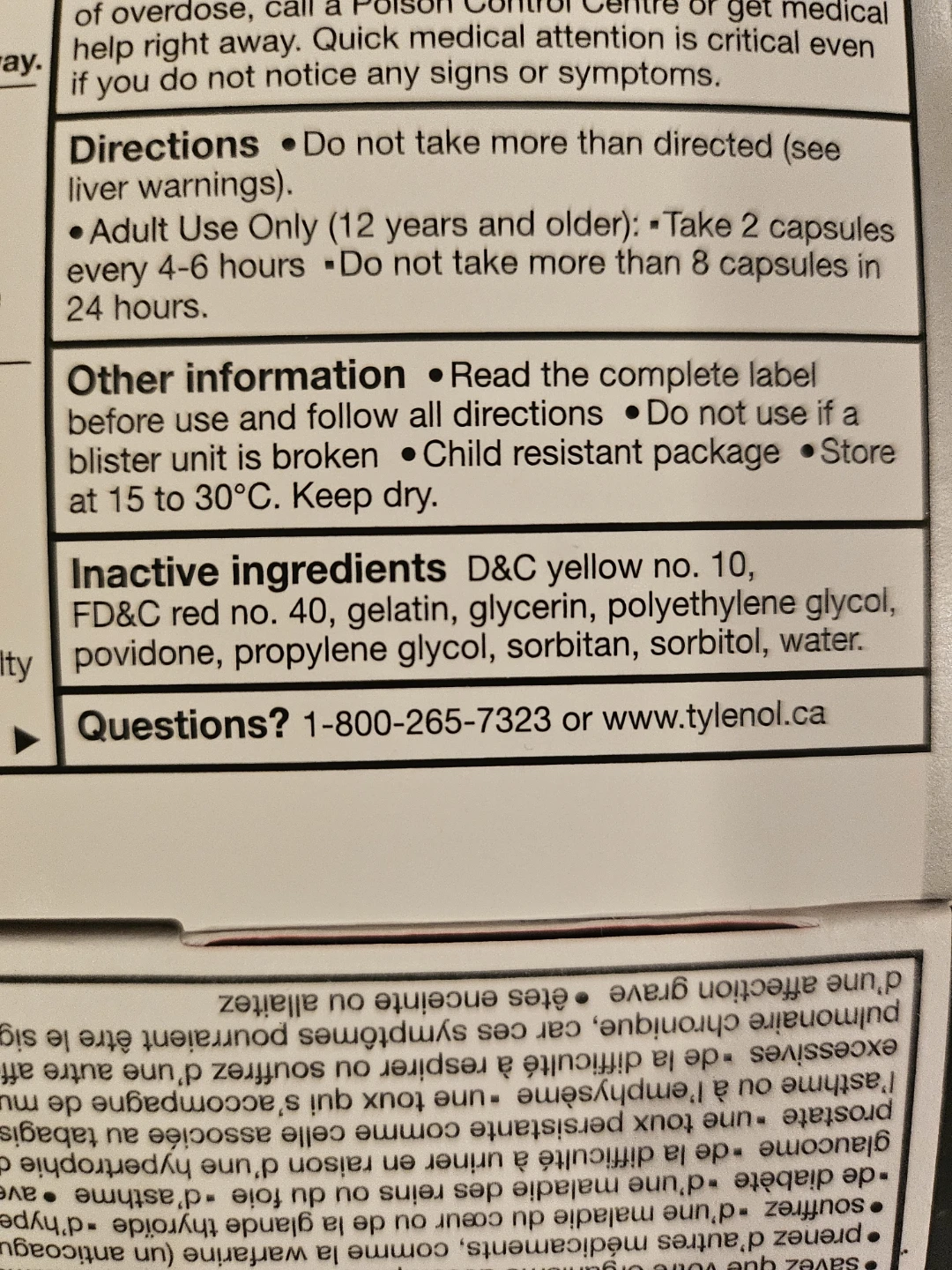 Tylenol Complete Cold, Cough & Flu Plus Mucus Relief Liquid Gels - photo 4