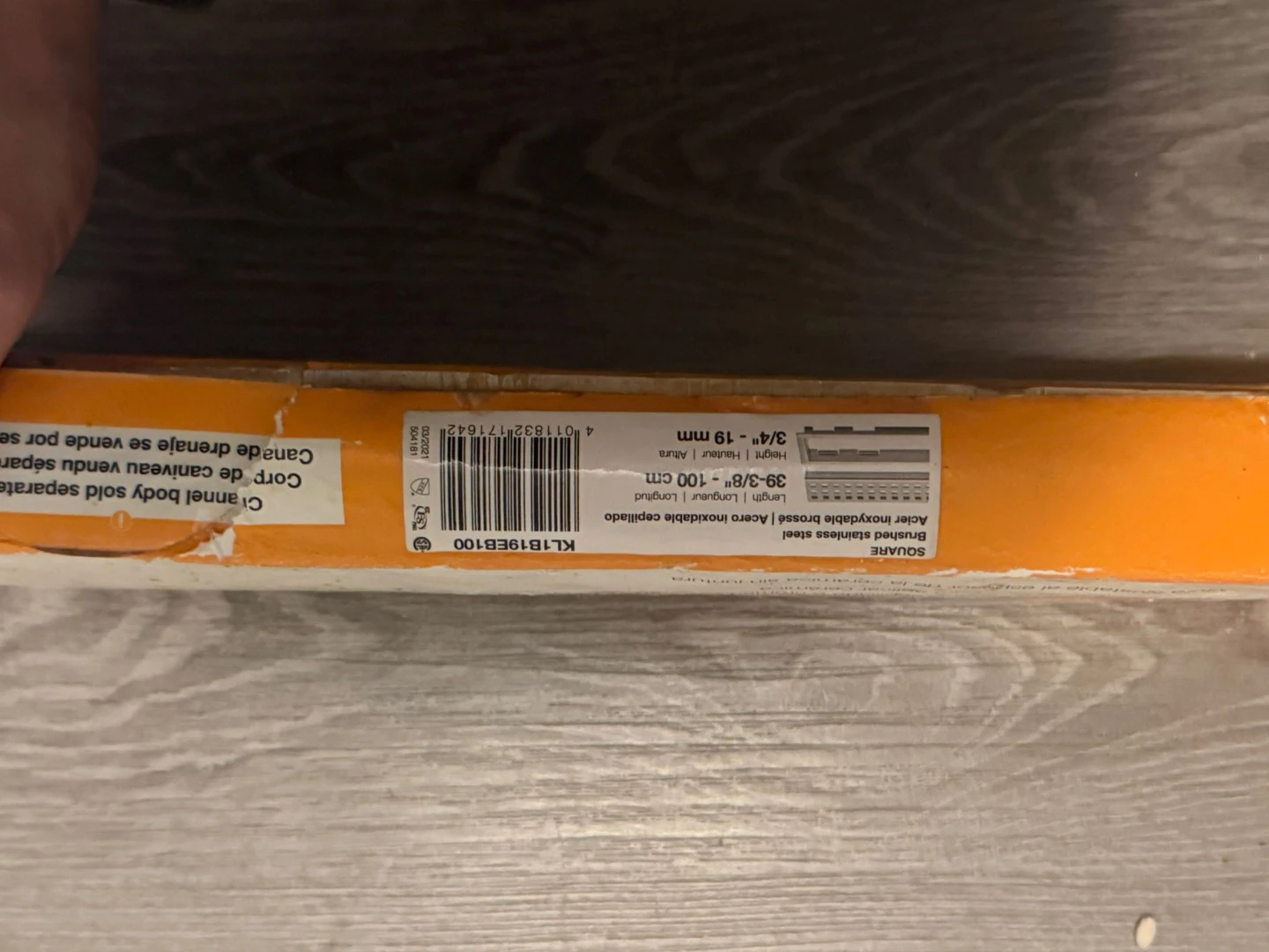 Schluter KERDI-LINE Linear Floor Drain Grate - photo 4