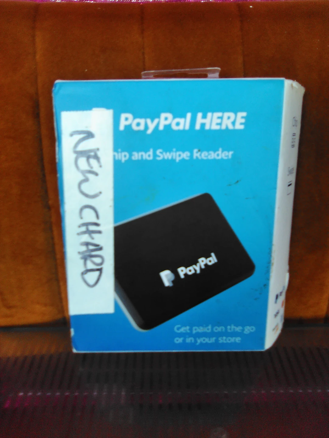 New PayPal Here Chip and Swipe Reader