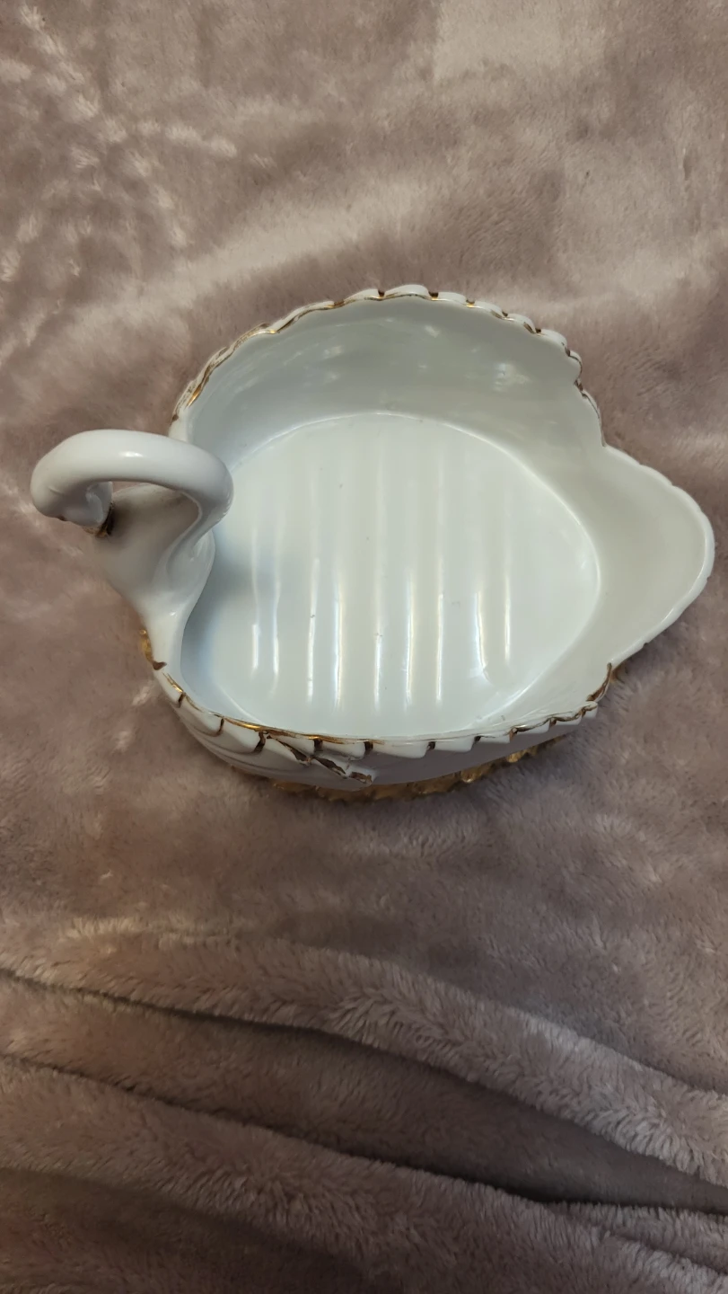 Vintage Swan Decorative Soap Dish - photo 3