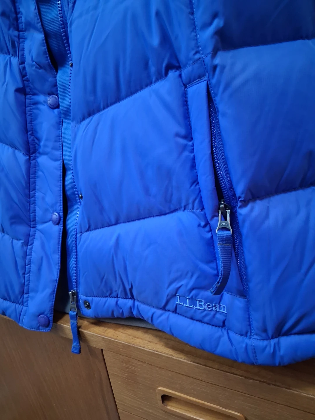 L.L.Bean Blue Puffer Vest - Size 1X - photo 3