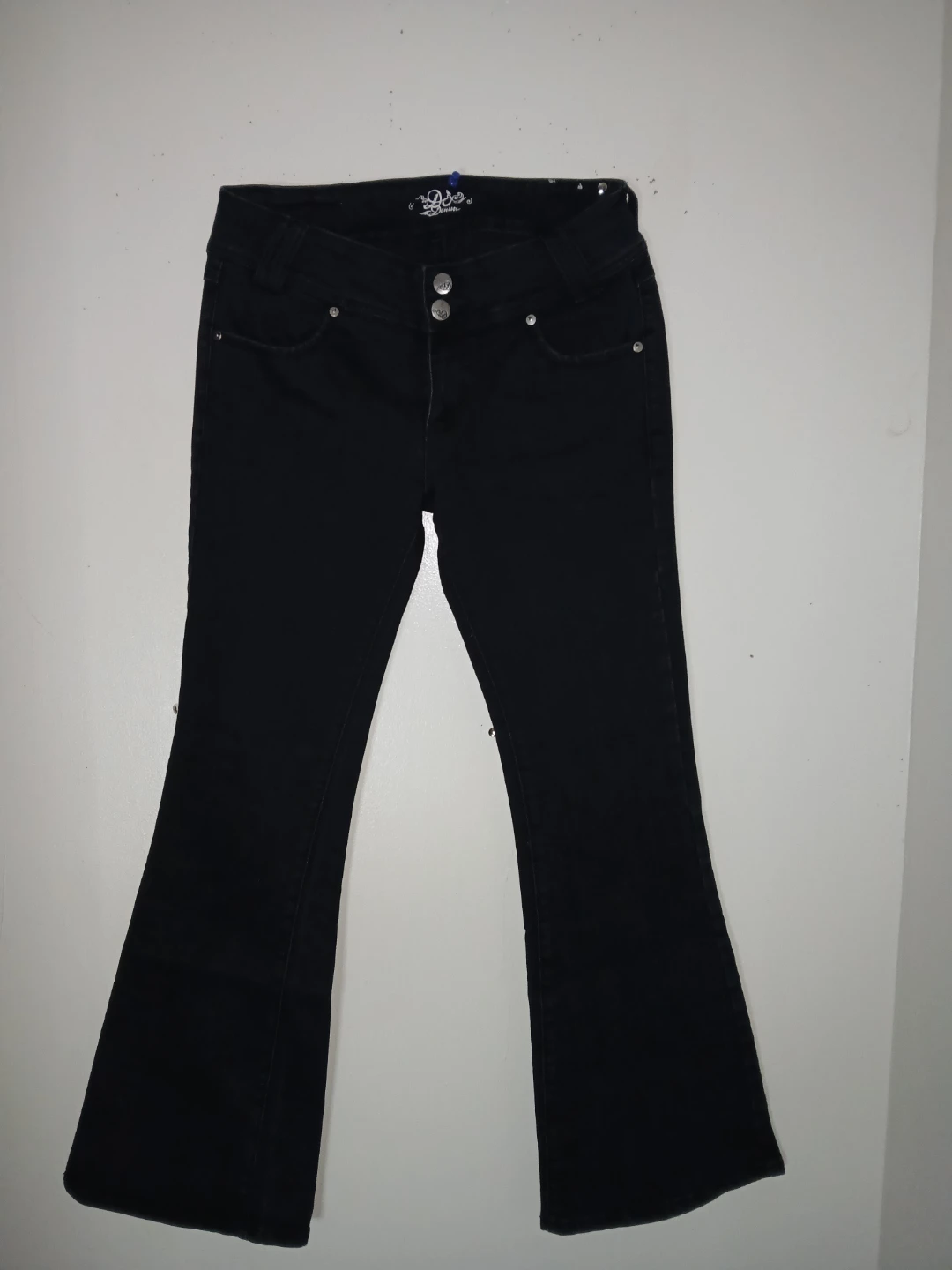 DD Denim Women's Black Flared Jeans - photo 4