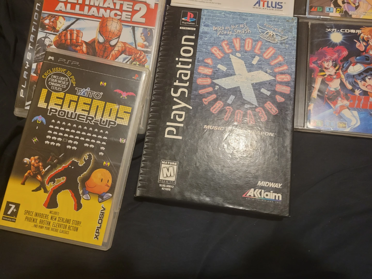 Collection of Video Games for PlayStation, Wii, and Mega CD - photo 2