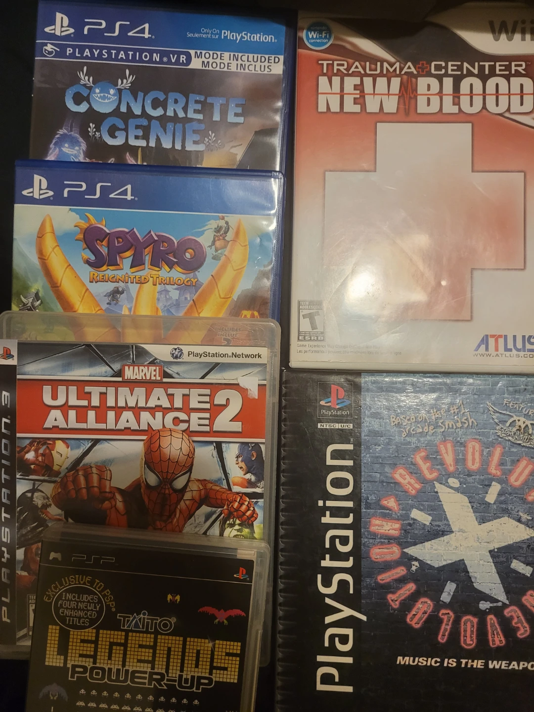 Collection of Video Games for PlayStation, Wii, and Mega CD - photo 4