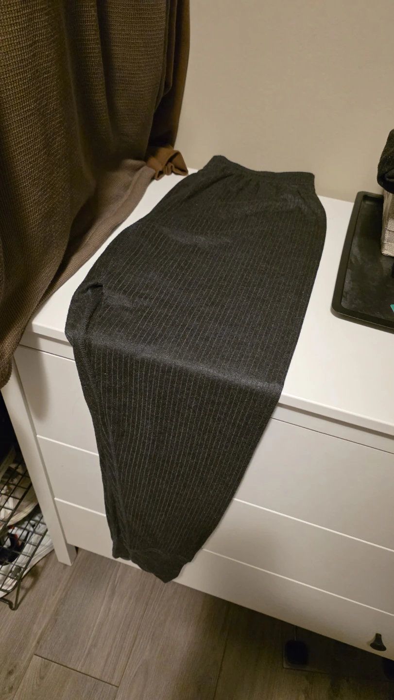 Ribbed Black base layer - photo 2