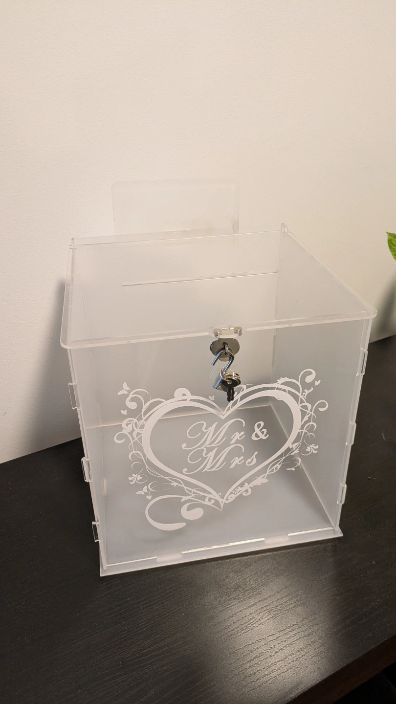 Wedding Card Box - Mr & Mrs Design - photo 2
