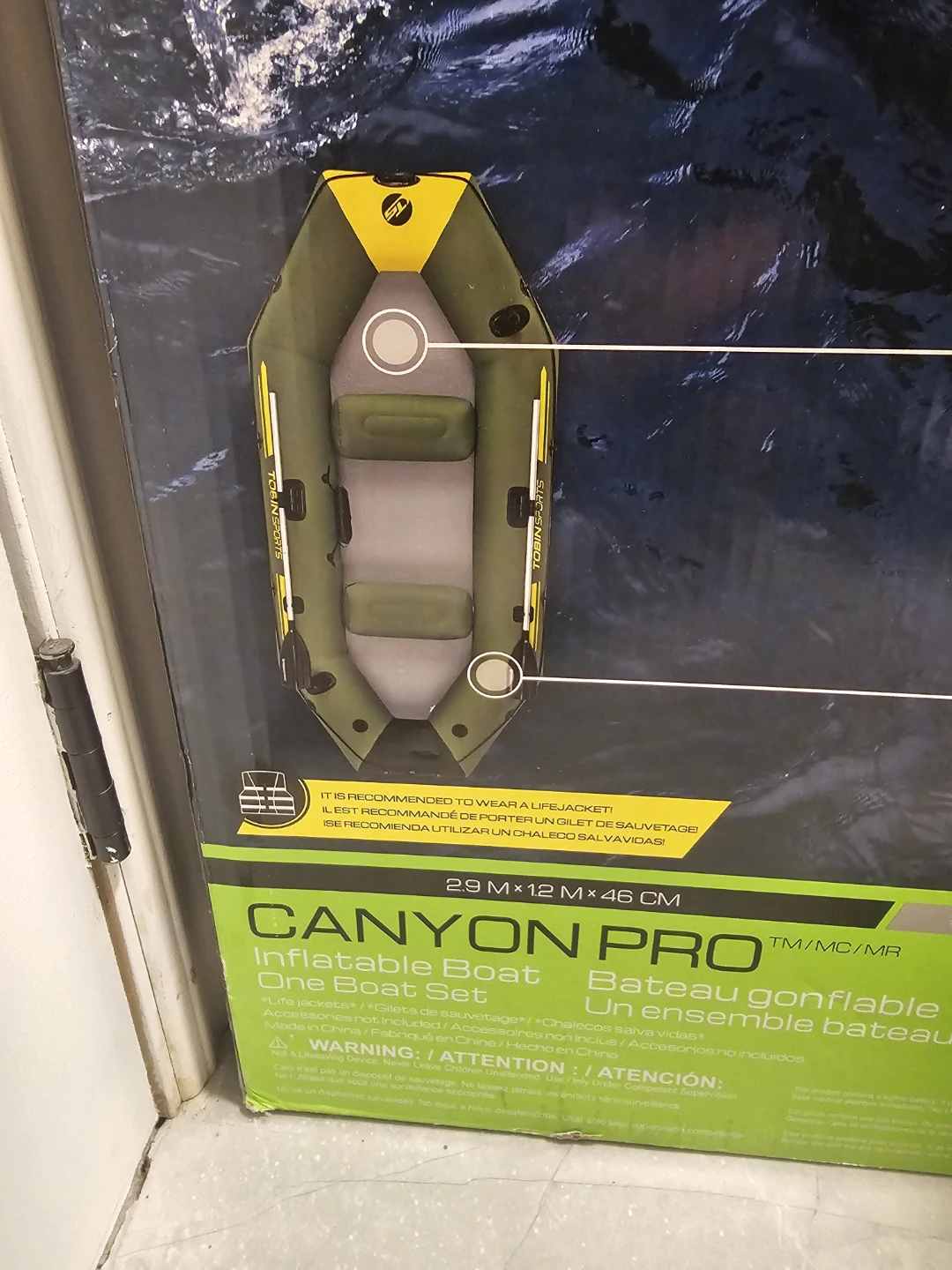 Tobin Sports Canyon Pro Inflatable Boat - New in Box! - photo 2