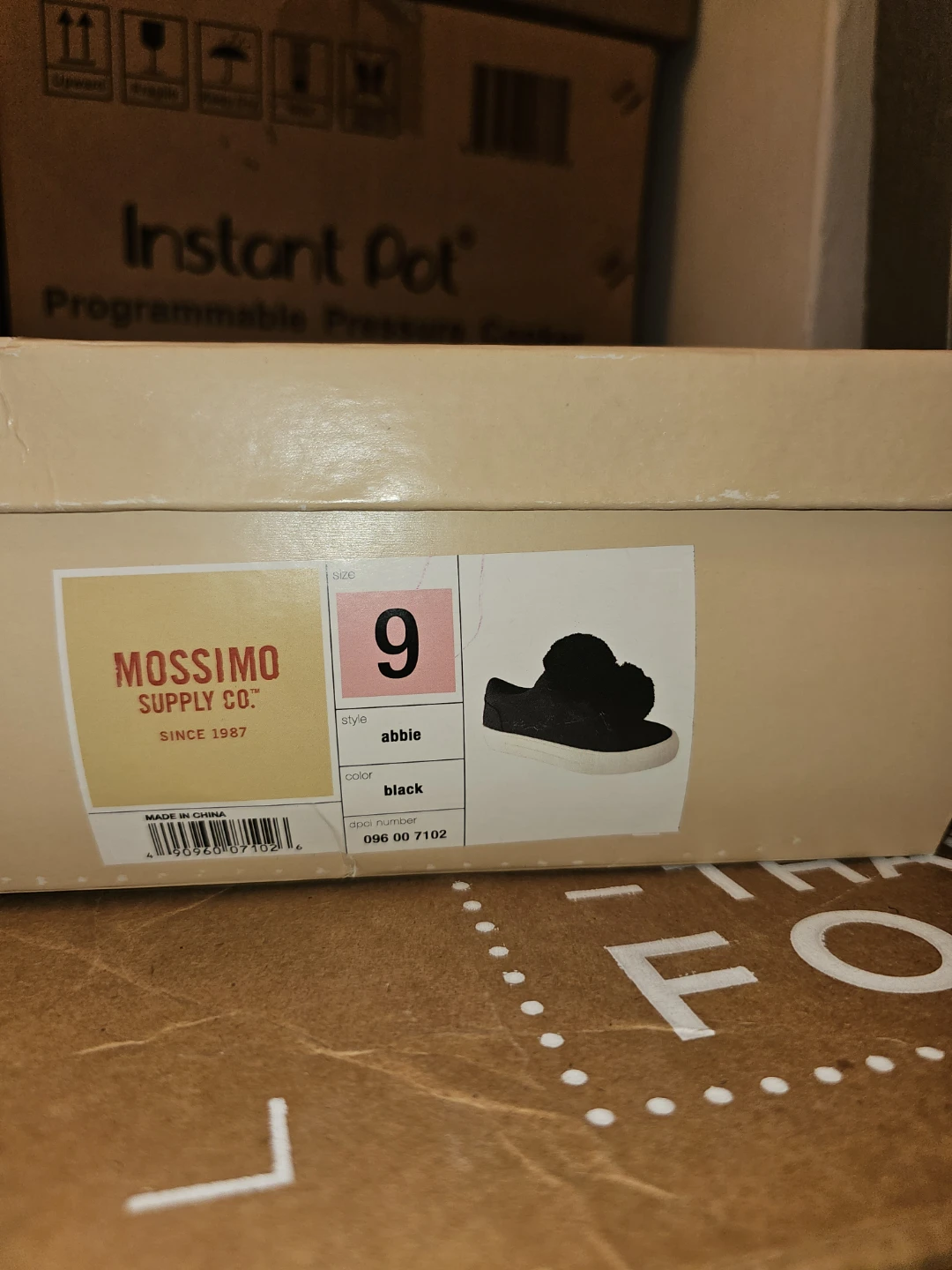 Black "Abbie" Fur Pompom Sneakers - photo 2