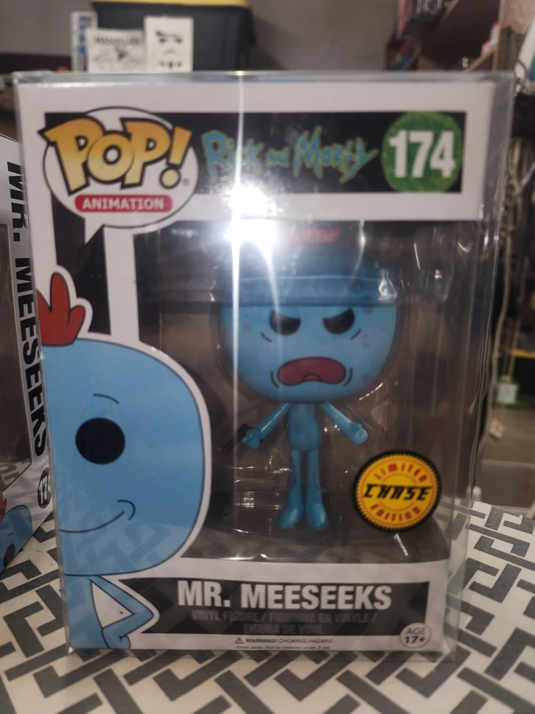 Funko Pop! Rick and Morty Mr. Meeseeks #174 Chase Edition