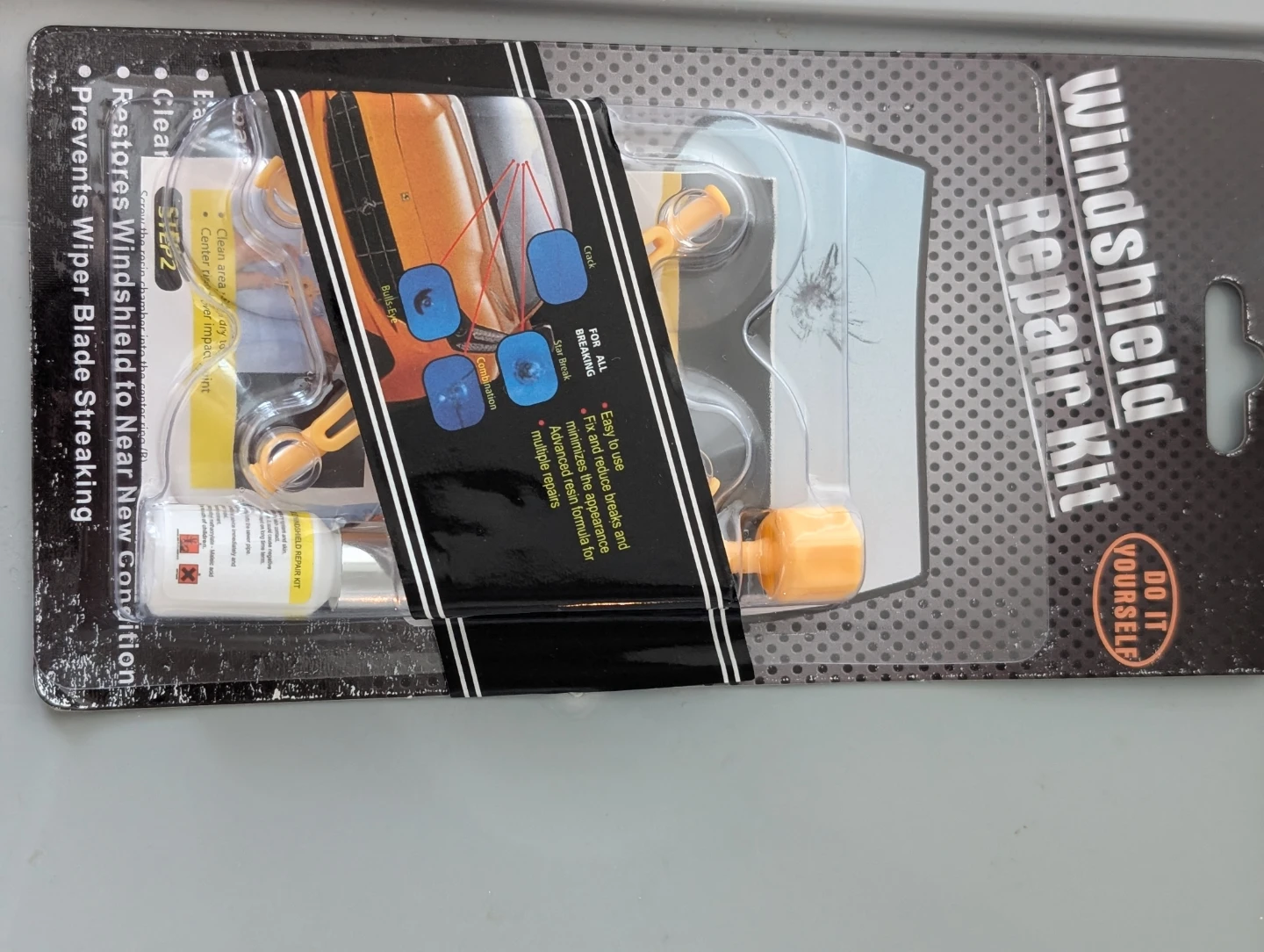 Windshield Repair Kit for Breaks and Cracks