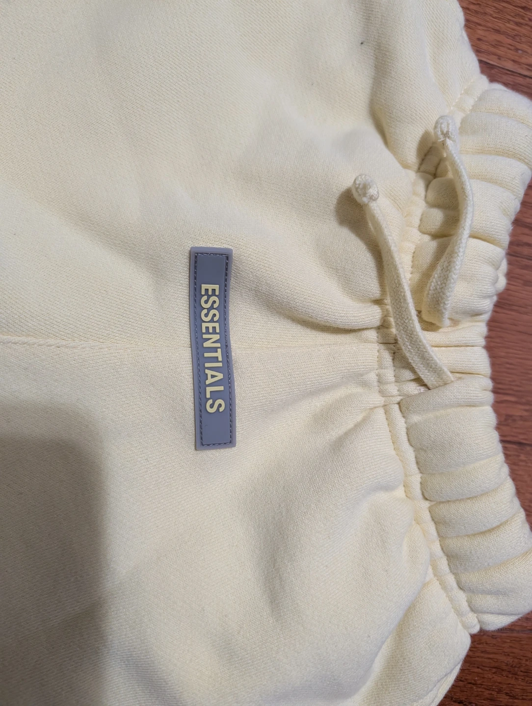 Essentials Fear of God Kids Sweat Shorts - Yellow - photo 3