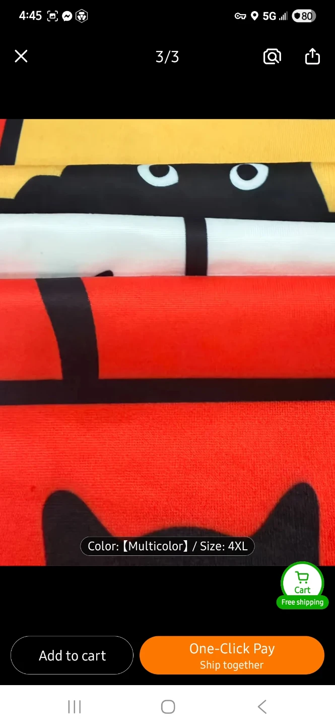 NEW Multicolor Cat Print Hoodie 😻 - photo 3
