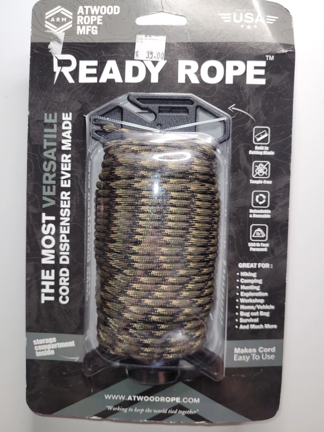 Atwood Ready Rope - Cord Dispenser