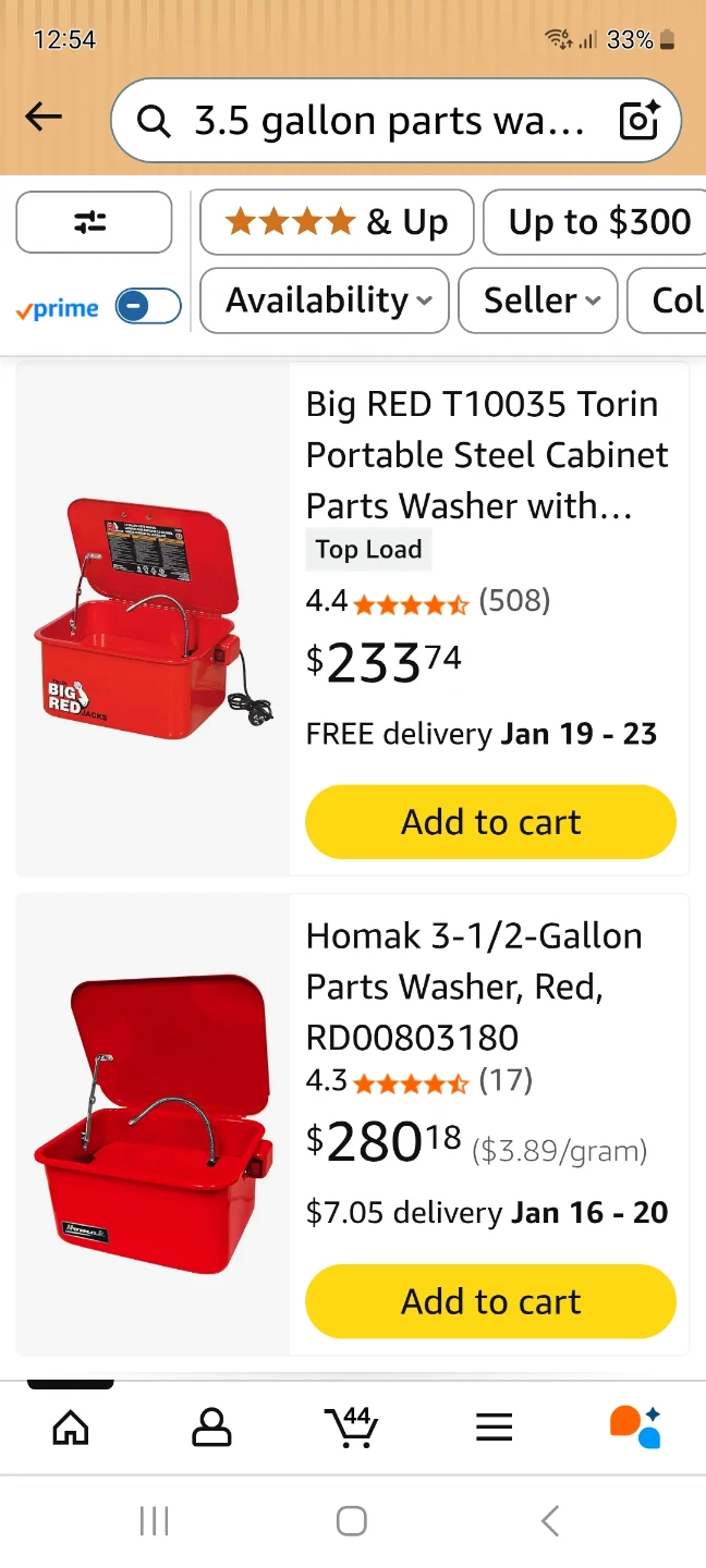 3.5 gallon parts washer - photo 3