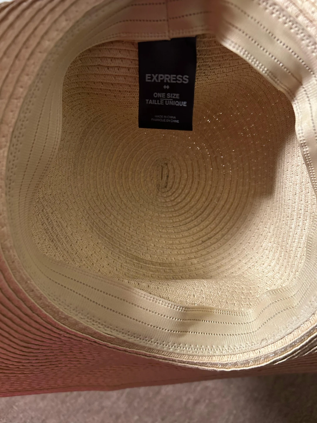 Express One Size Beige Sun Hat - photo 2