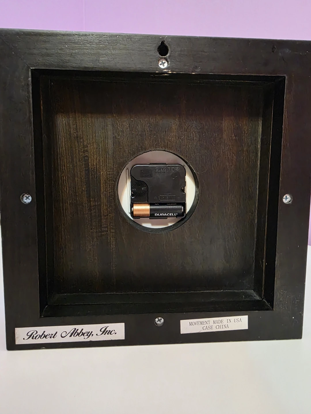 Robert Abbey Inc. Modern Square Wall Clock - photo 2