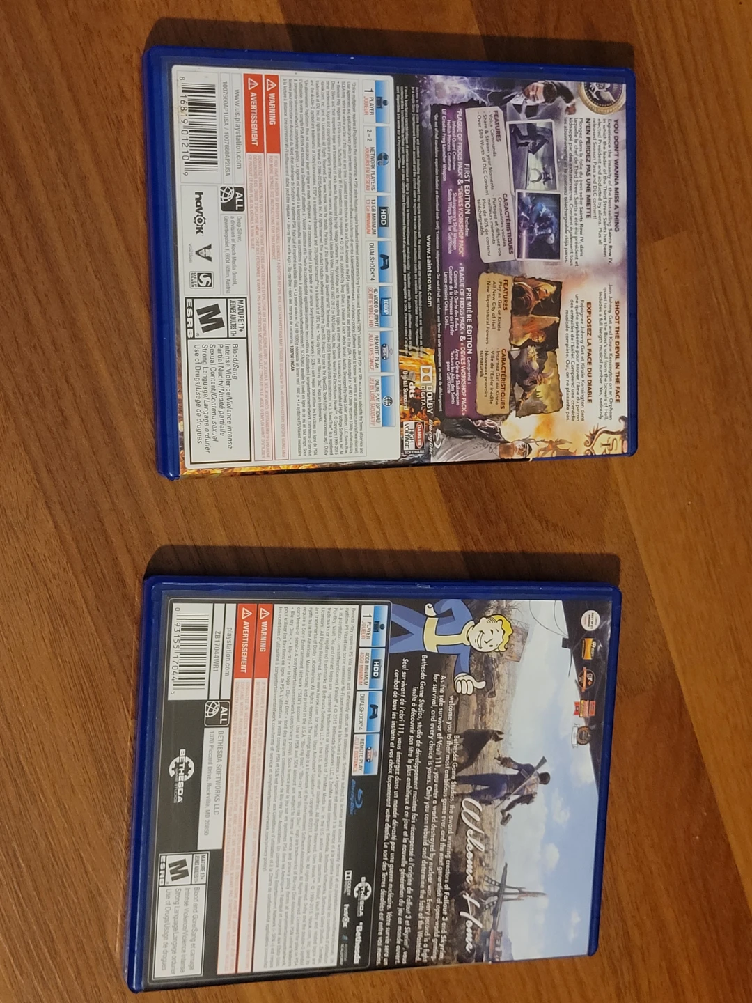 Fallout 4  & Saints Row IV PS4 Game - photo 4