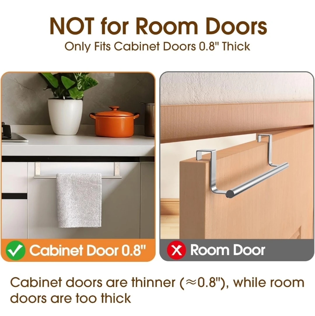 Over-Cabinet Towel Rack - 14 inch - photo 4