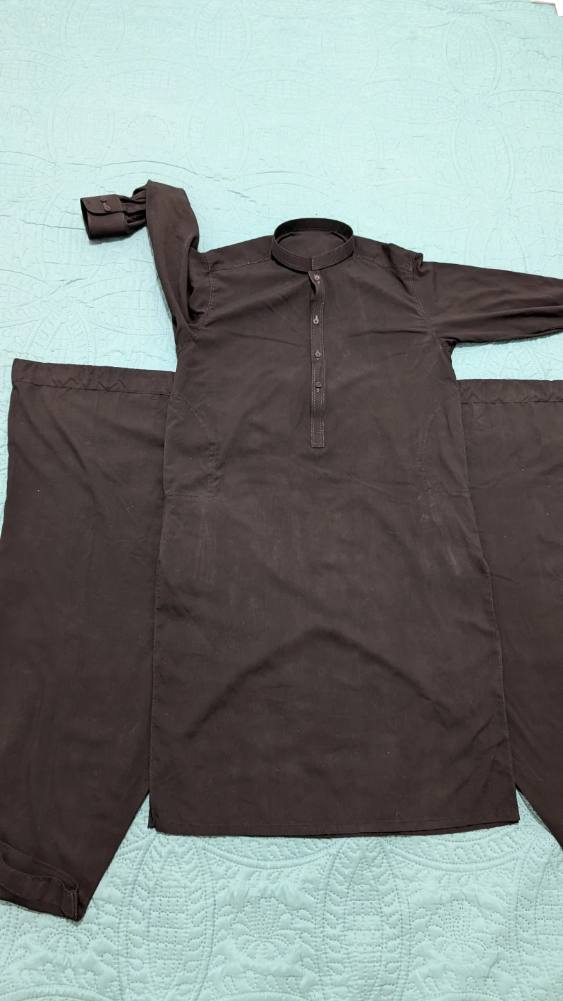 Black Kurta Pajama Set