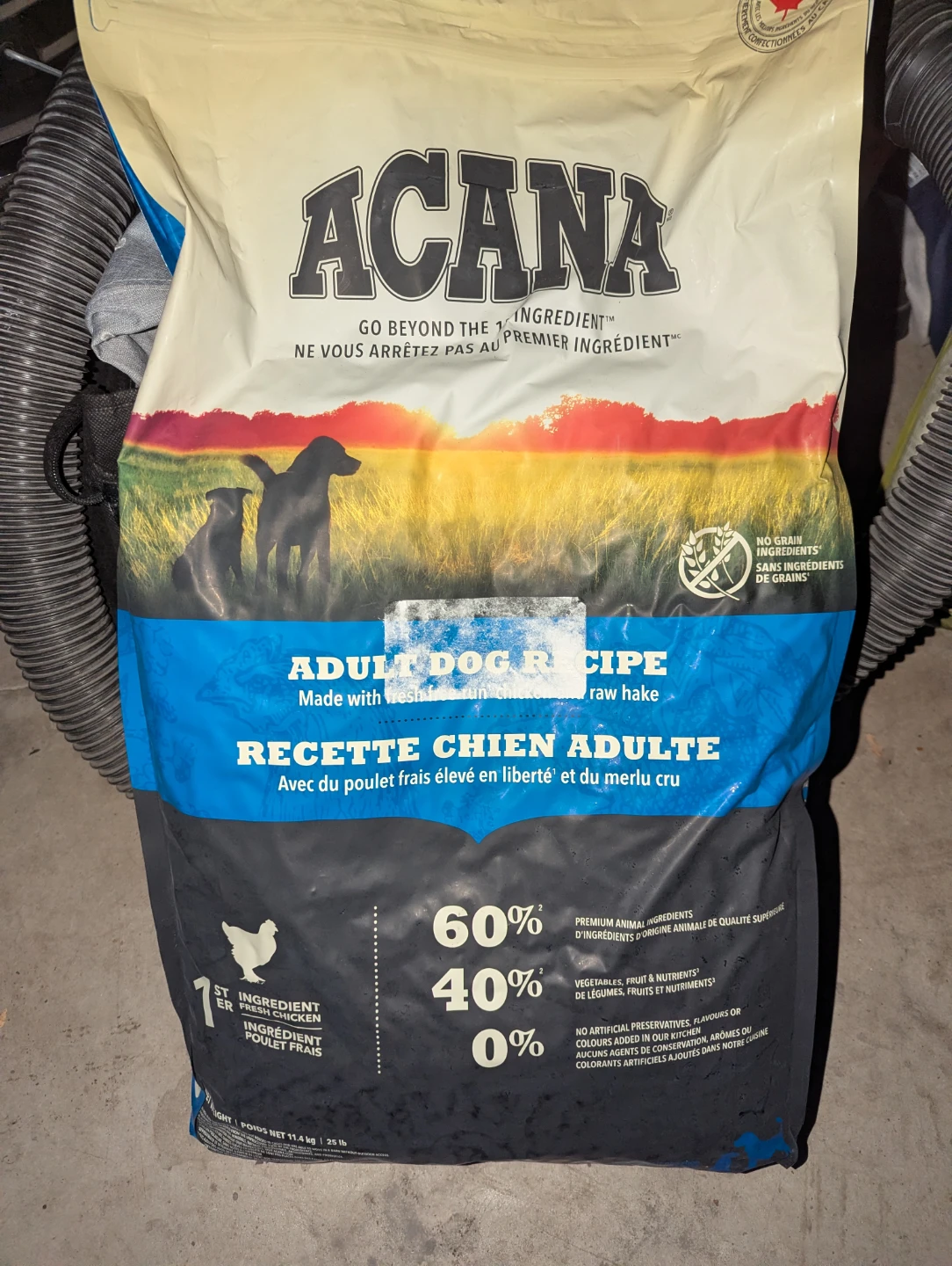 Acana Adult Dog Recipe - 25 lb Bag