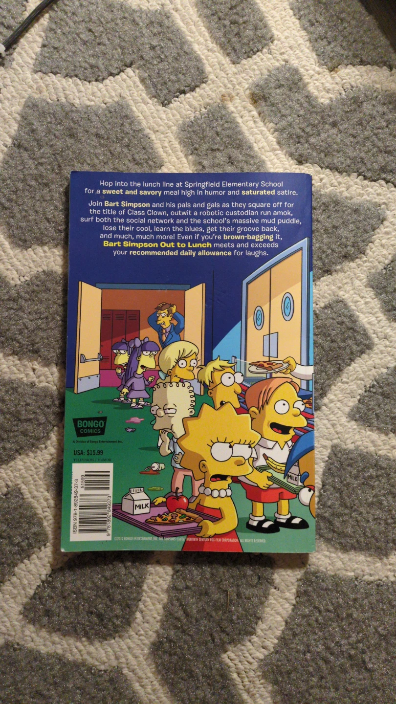 Bart Simpson: Out to Lunch Comic Book - photo 2