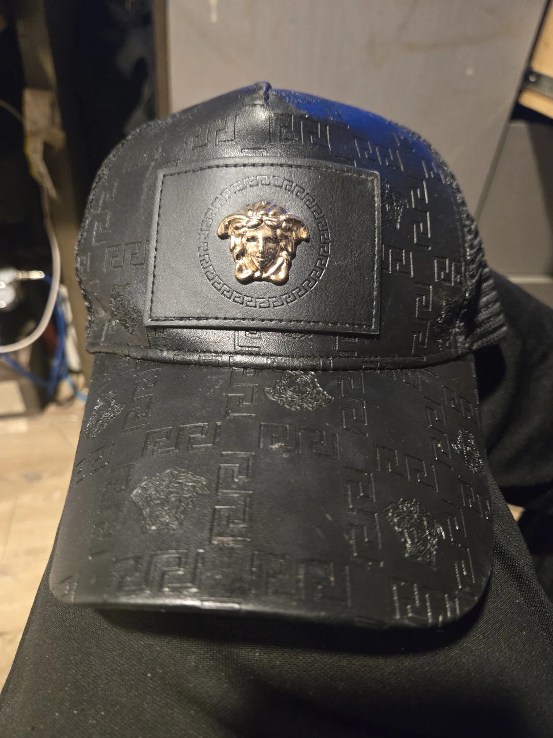 Versace Black Medusa Head trucker hat - photo 2