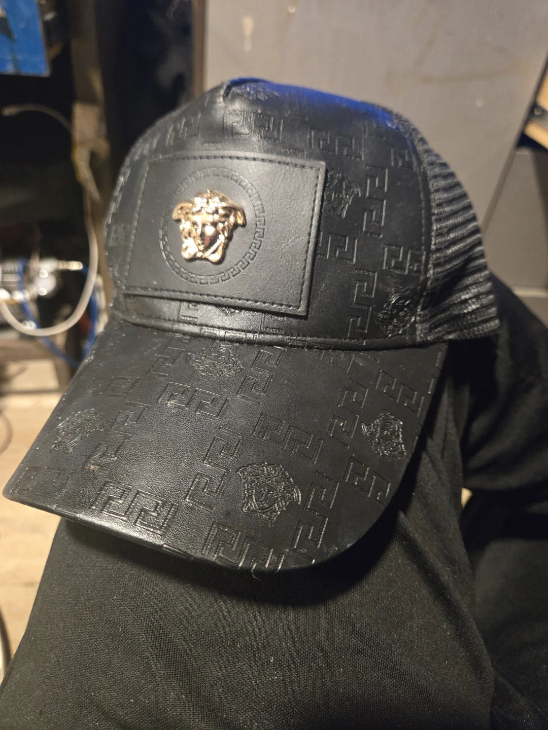 Versace Black Medusa Head trucker hat - photo 3