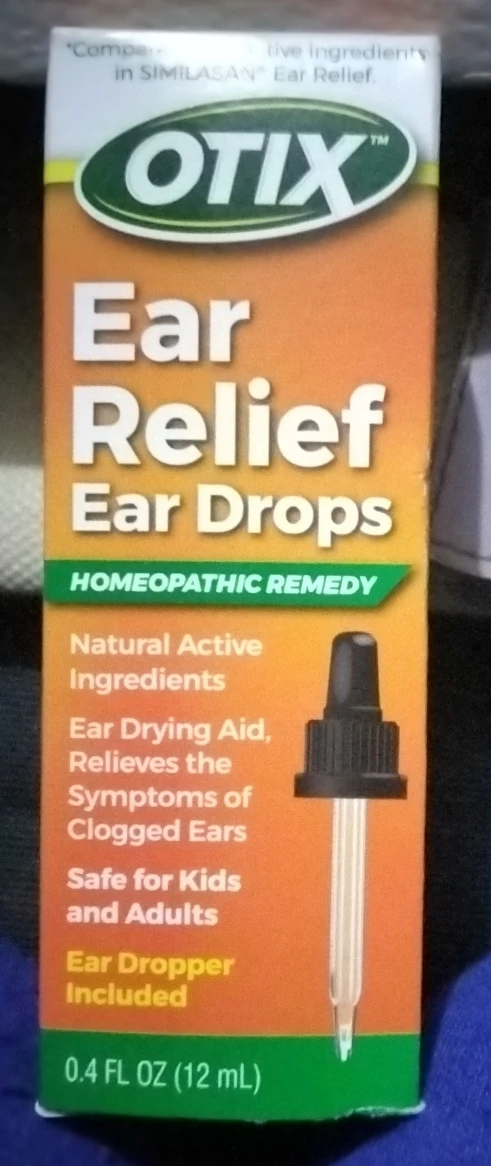 Otix Ear Relief Ear Drops 🧡