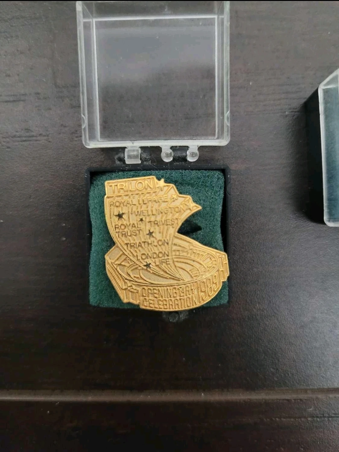 Trilon Royal Lepage Wellington Triathlon Commemorative Pins
